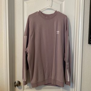 Light purple adidas sweatshirt